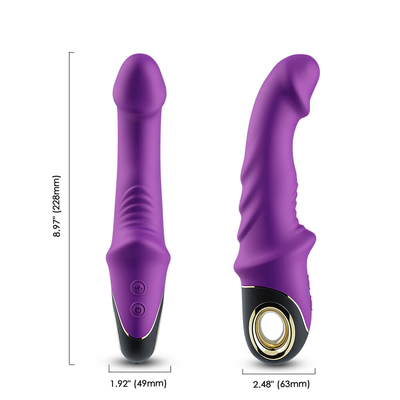 Juguetes secretos recargables de lujo del sexo del Masturbator USB del clímax del punto de G de las mujeres