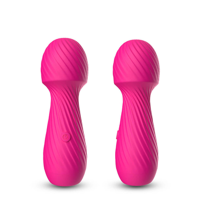 Orgasmo del clítoris femenino recargable de la entrerrosca del vibrador USB de la vara de Mini Portable sistema de pesos americano