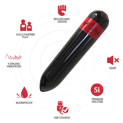 Juguete vibrante del sexo de la vagina de Mini Bullet Jumping Egg Vibrator del masaje del punto de G de las mujeres