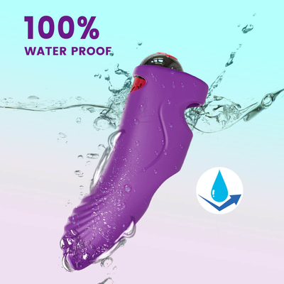 Juguete recargable inalámbrico del masaje de Mini Sex Finger Vibrator Body del adulto