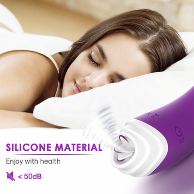 Estimulador de Licker de la lengua del vibrador del consolador, Massager impermeable del estímulo de la vagina