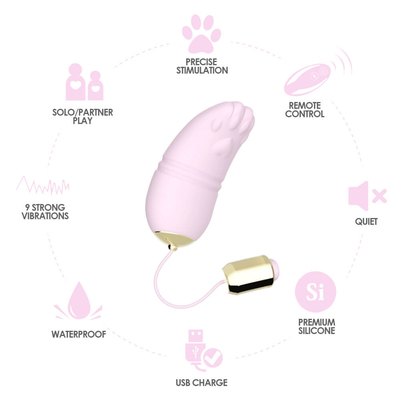 Juguete 3.7V 200mAh de Mini Love Female Egg Sex de la masturbación para las mujeres