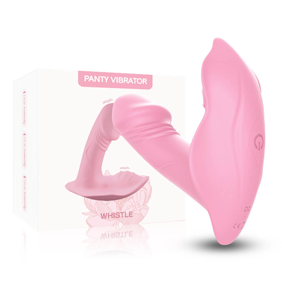 Vibrador usable del punto de G del silicón de las bragas teledirigidas, juguete del sexo del vibrador del consolador