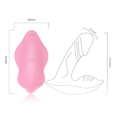 Vibrador usable del punto de G del silicón de las bragas teledirigidas, juguete del sexo del vibrador del consolador