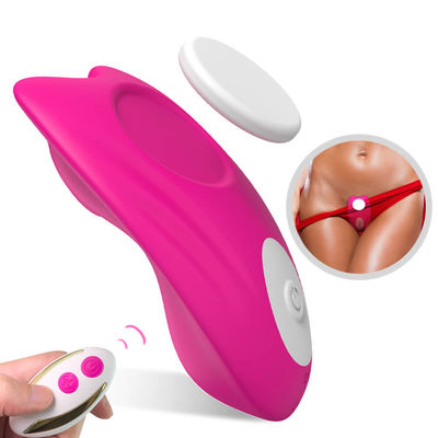 Usables invisibles teledirigidos de la velocidad del clítoris del vibrador magnético de las bragas 9