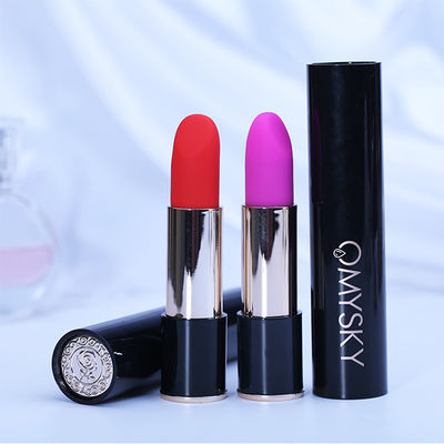 vibrador adulto de Toy For Woman Lipstick Bullet del adulto del vibrador de los juguetes del silicón de 100m m