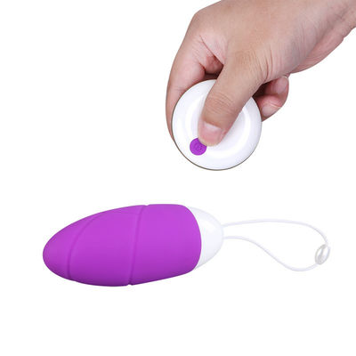 Sexo vibrante teledirigido Toy Vagina Vibrator Toy de 10 huevos de las velocidades 65*65*28m m