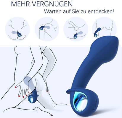 10 hombres gay de Toy Anal Sex Toys For de la próstata del extremo de los modos del consolador anal inflable del enchufe