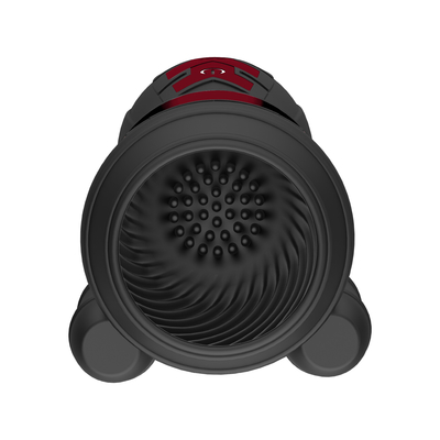 Vara del sistema de pesos americano de los hombres - Massager del Masturbator del vibrador de la taza del ejercicio del bálano 10 frecuencias, motores duales