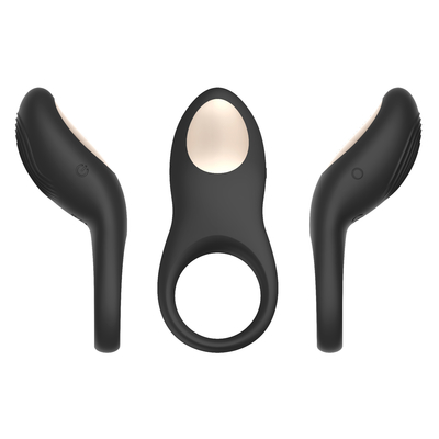 Anillo teledirigido negro del pene