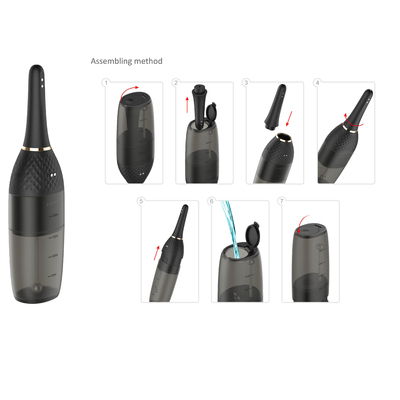 Equipo eléctrico automático de Adorime Vaginal Cleansing System Anal Douche del bulbo del enema