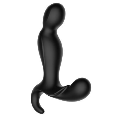 10 frecuencias del enchufe anal masculino de la próstata del pene giratorio Ring Sex Toy del Massager