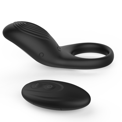 Anillo suave impermeable 92*42*39m m de Ring Sex Toy Vibrating Cock del pene del silicón