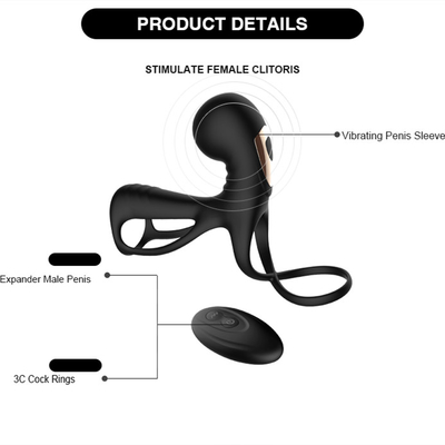 Manga masculina vibrante del pene del silicón del Masturbator de la próstata del PDA para hombre del Massager