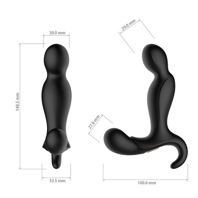 El sexo anal suave potente del enchufe juega al Masturbator masculino teledirigido 148.5*100*33.5m m