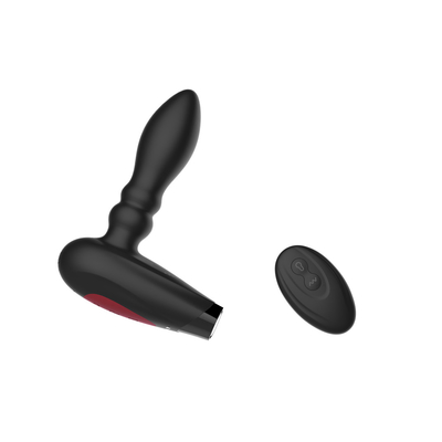 Massager postrado eléctrico para el enchufe anal de la mano de los hombres de la radio libre potente del vibrador