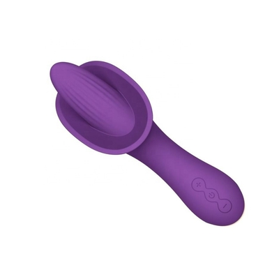 Lengua real de la sensación del tacto que lame el ODM recargable del OEM del Massager del vibrador T