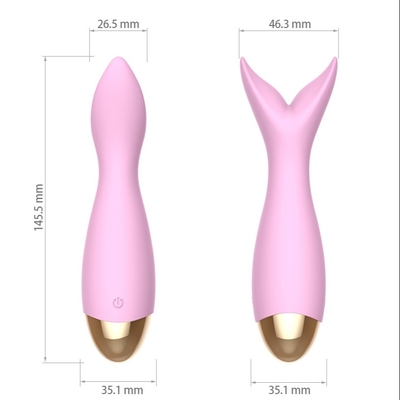 vibradores del clítoris potentes Clit del vibrador de alta frecuencia de 145.5*35*35m m para las mujeres