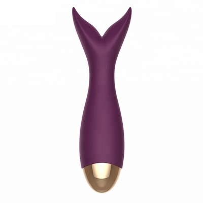 El delfín del Massager del estímulo de Clit del silicón del FDA formó el juguete del sexo del vibrador del punto de Clit G