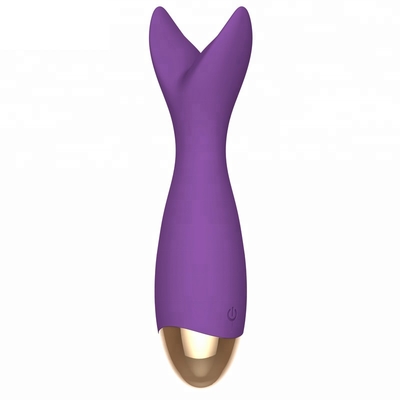 El delfín del Massager del estímulo de Clit del silicón del FDA formó el juguete del sexo del vibrador del punto de Clit G