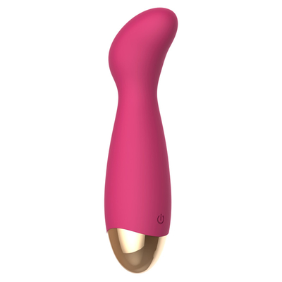 Massager personal femenino flexible Barbara Purple Silicone Vibrator interna de 139.2m m