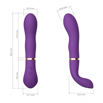 Mini sexo Toy Small Quiet Wand Vibrators del vibrador del punto de G de 90 mujeres de los minutos