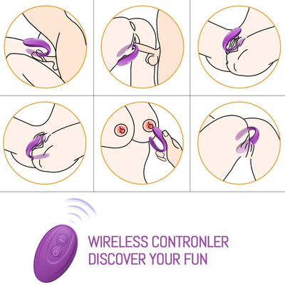 Vibrador anal del punto de Toy Dula Motor Waterproof G del sexo del clítoris de los pares recargables