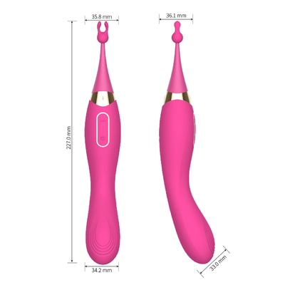 Juguete femenino del sexo del vibrador del punto de IPX6 Pen Adult Stimulation Vibrator Masturbation G