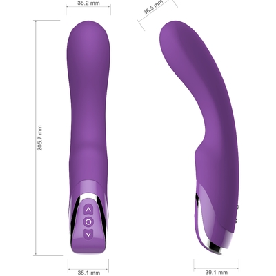 Massager clásico del vibrador del G-punto del orgasmo de las mujeres de la vara