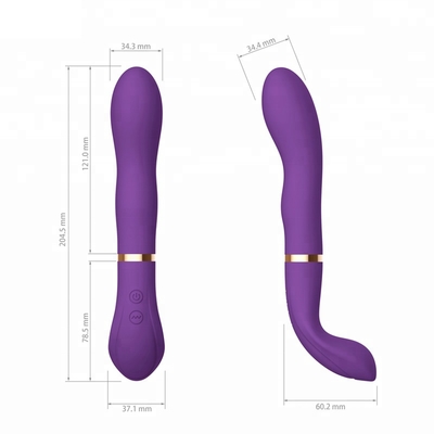 Juguete con varias velocidades recargable del sexo femenino del orgasmo del Massager del consolador del G-punto del vibrador