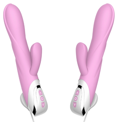 El vibrador del conejo del punto de Dildo Vibrating G del control remoto con las mujeres de Bunny Ears For Clitoris Stimulation juega
