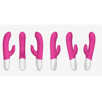 Juguete del clítoris del sexo del vibrador del conejo del consolador del estimulador del clítoris del punto de G del vibrador que chupa