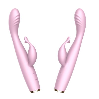 Vibrador silencioso del conejo de G del punto del motor dual femenino anal suave inalámbrico del vibrador