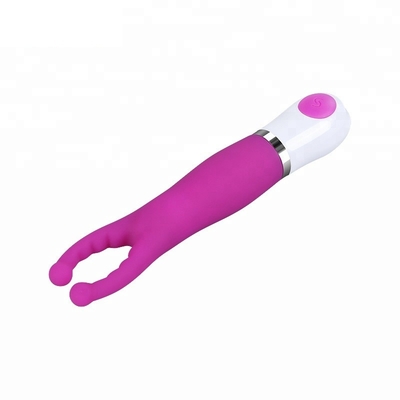 Los productos adultos impermeabilizan el juguete femenino del sexo del vibrador del conejo del silicón de 7 velocidades