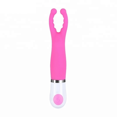 Los productos adultos impermeabilizan el juguete femenino del sexo del vibrador del conejo del silicón de 7 velocidades