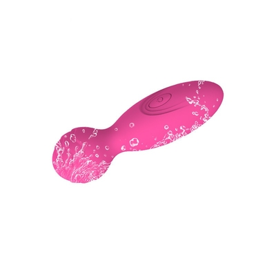 Massager de la vara de Mini Electric Sex Wand Vibrator del Massager de la vara del sistema de pesos americano del silicón de 34.5m m