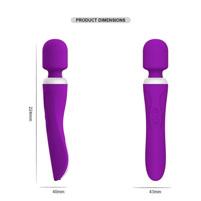 El consolador libre femenino del silicón de encargo IPX5 juega el vibrador eléctrico de Clit 60 minutos 224m m