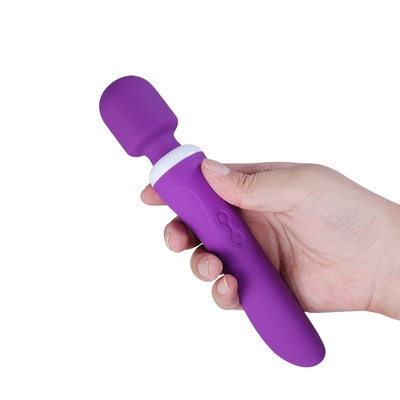 Massager personal femenino de encargo del silicón del consolador de la prenda impermeable del vibrador suave del silicón