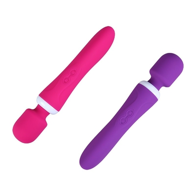 Massager personal femenino de encargo del silicón del consolador de la prenda impermeable del vibrador suave del silicón