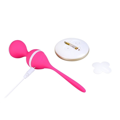 vibrador de intensidad alta vibrante del huevo del silicón de 1h 170m m con la batería de litio