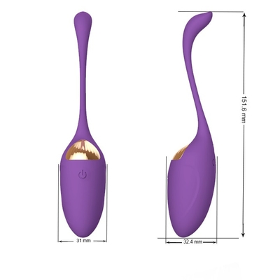 Vibrador vibrante de Toy Remote Control Love Egg del sexo de los huevos de la radio de la recarga del USB