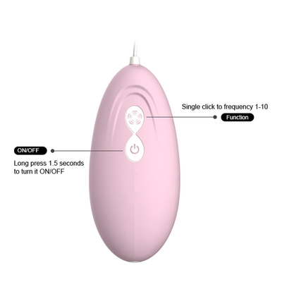 12 frecuencias del amor del huevo de la bala de G del vibrador rosado clásico del punto para las mujeres