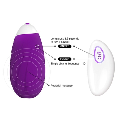 El sexo Toy Vibrating Love Eggs Remote del huevo del silicón controla el juguete vibrante del sexo de la bola
