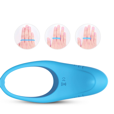 Eyaculación flexible del retraso del vibrador del pene del anillo IPX7 del gallo del vibrador 3.7V para el hombre