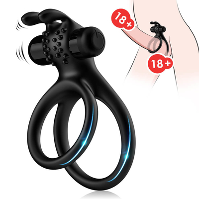Sexo vibrante de los pares de Ring All Round Tight For del gallo del silicón durable potente IPX7