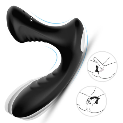 El Massager eléctrico de la próstata del orgasmo masculino da el Masturbator anal libre del vibrador del extremo