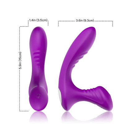 El Massager eléctrico de la próstata del orgasmo masculino da el Masturbator anal libre del vibrador del extremo