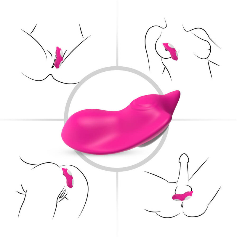 Usables invisibles teledirigidos de la velocidad del clítoris del vibrador magnético de las bragas 9