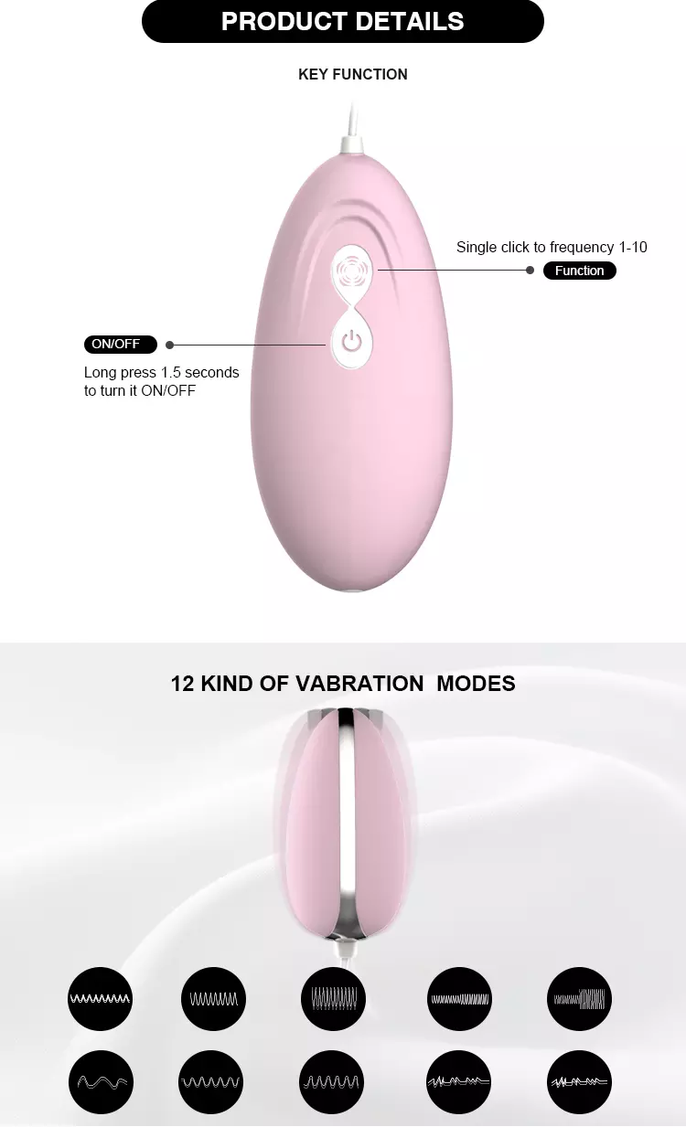 Huevos recargables Mini Interactive Massager Wand del amor del silicón del vibrador de la prenda impermeable de la comodidad