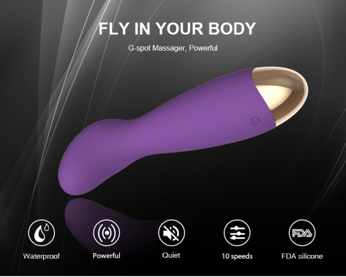 Vibrador del consolador de la vagina del clítoris para los juguetes adultos recargables del sexo de las mujeres